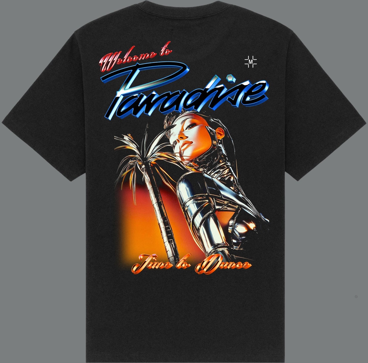 Paradise x Millinsky - Time to Dance Black tee