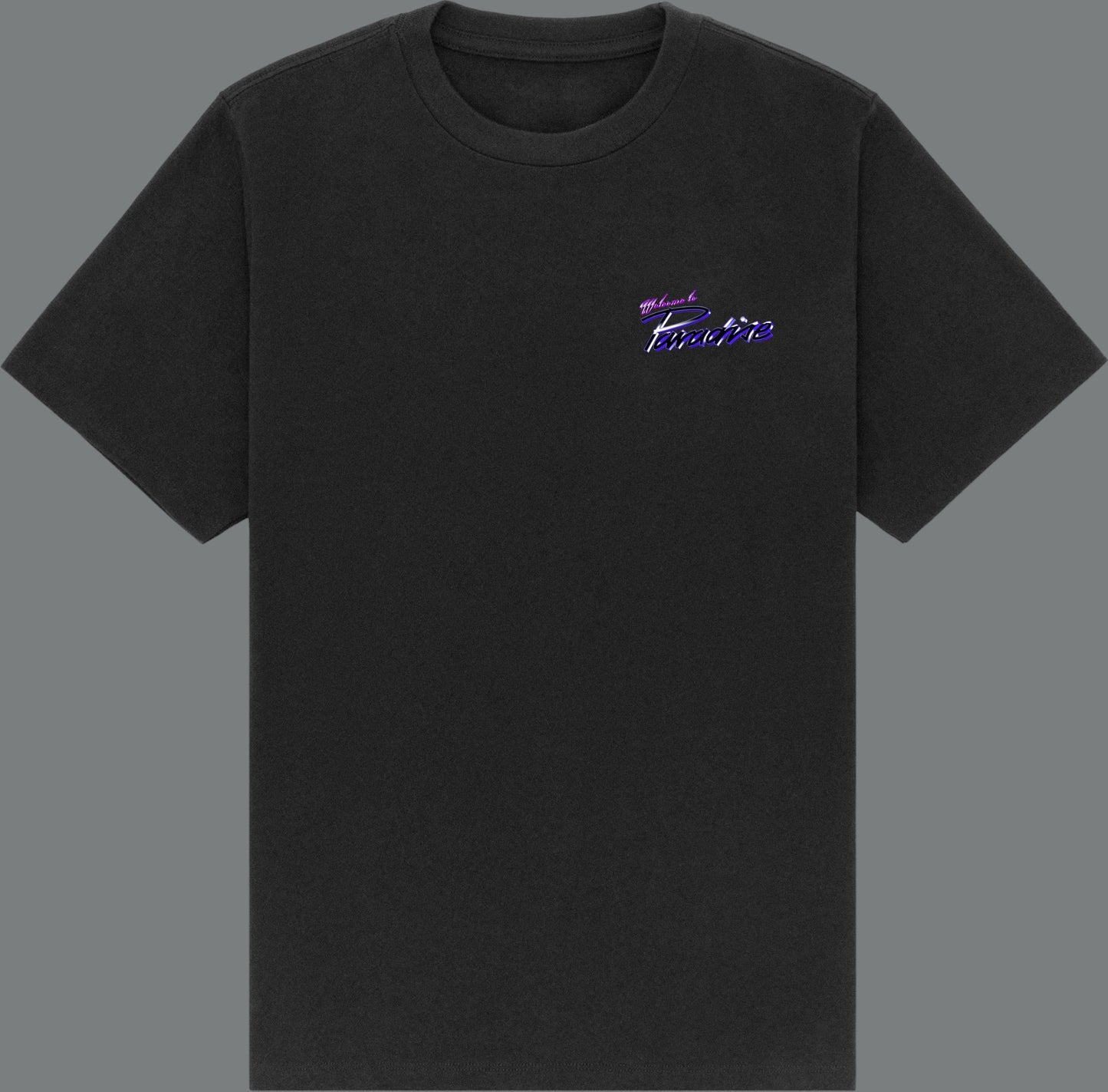 Paradise x Millinsky - Sunset Dream Black Tee