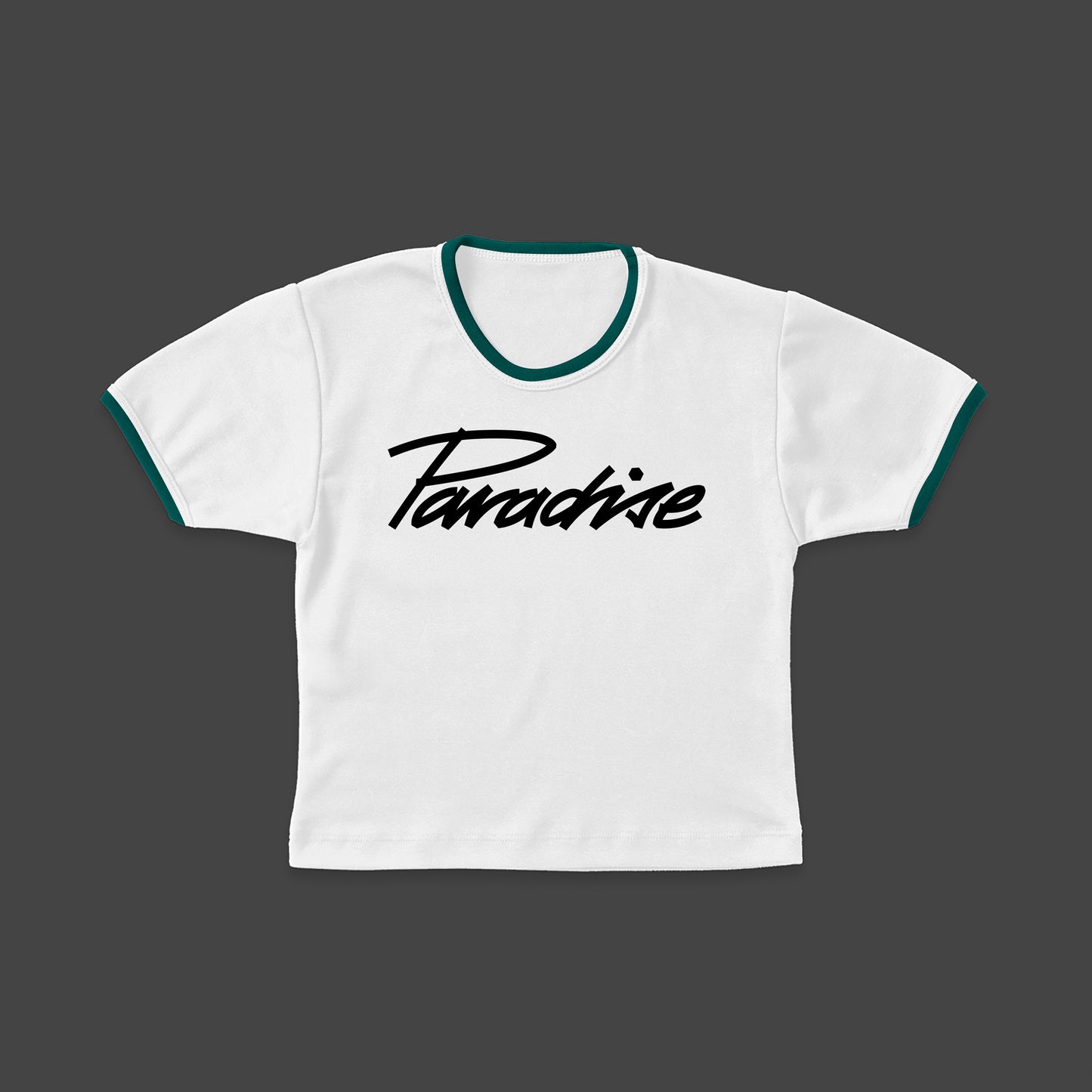 Logo - White baby tee