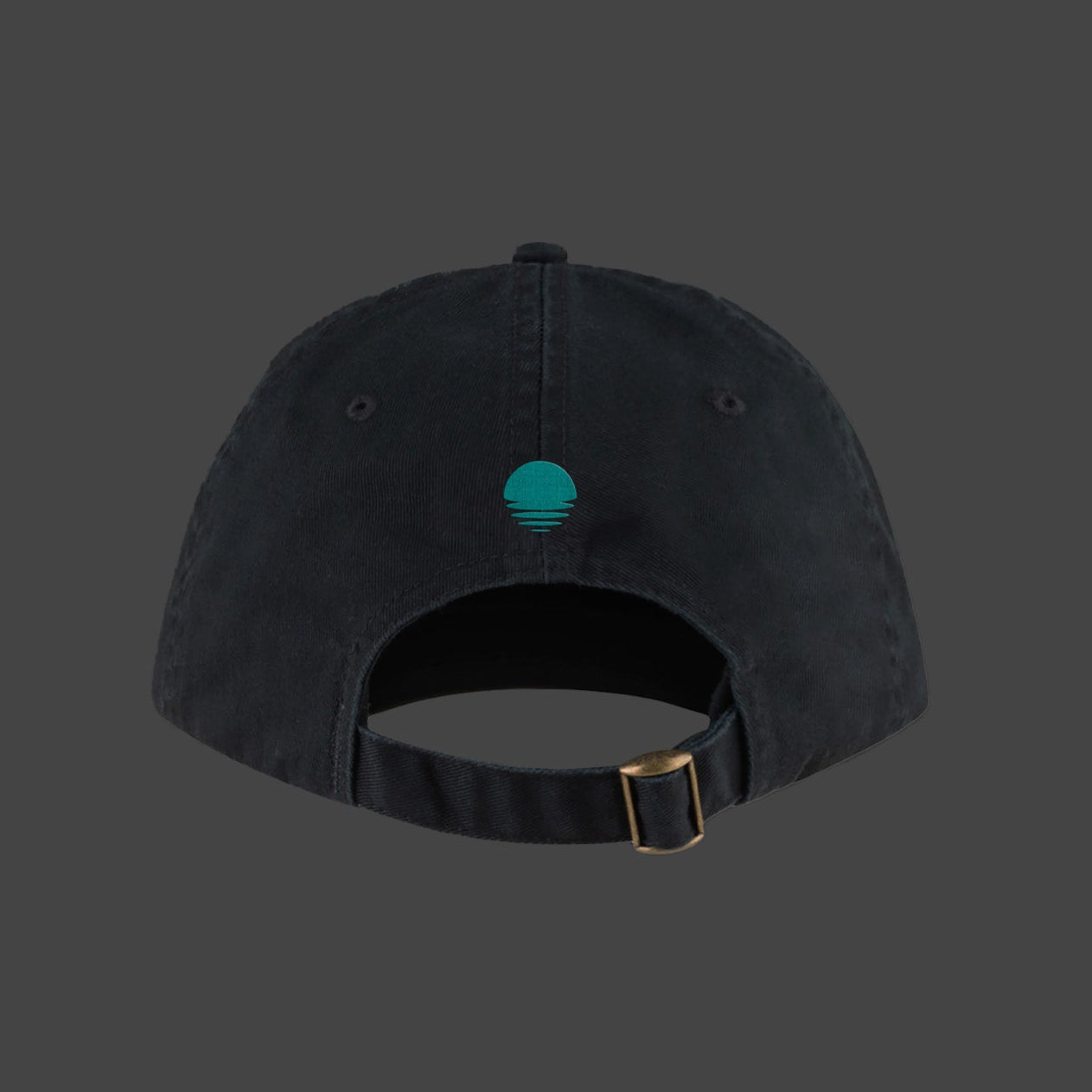 Reverse logo - Black cap