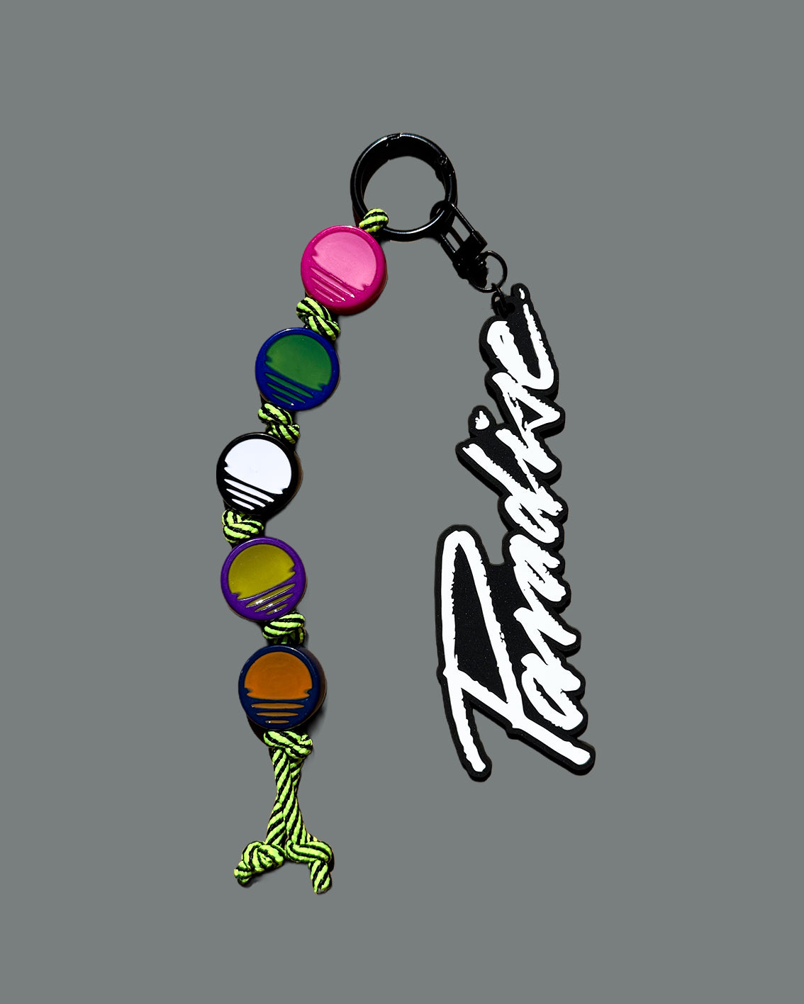 LOGO CHARMS LANYARD (WHITE)