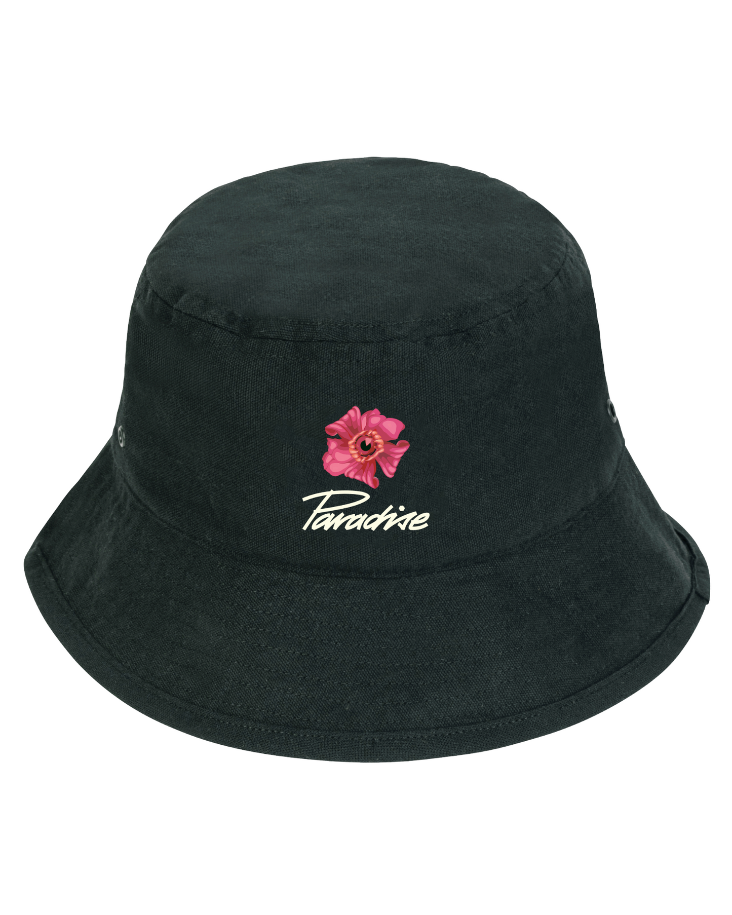 Flower bucket hat