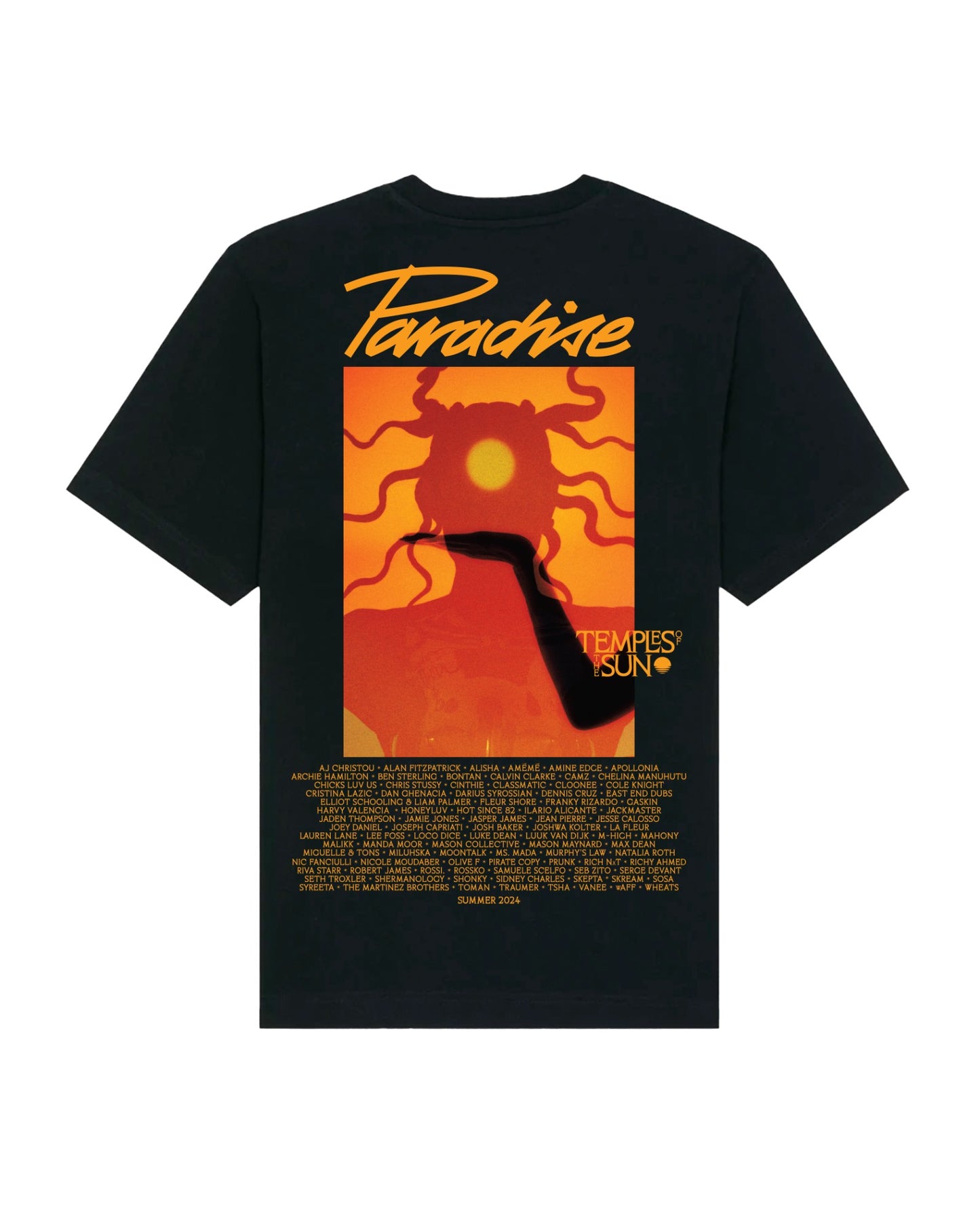 PARADISE IBIZA LINE UP TEE